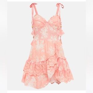 Olani Loveshackfancy dress NWT coral romance